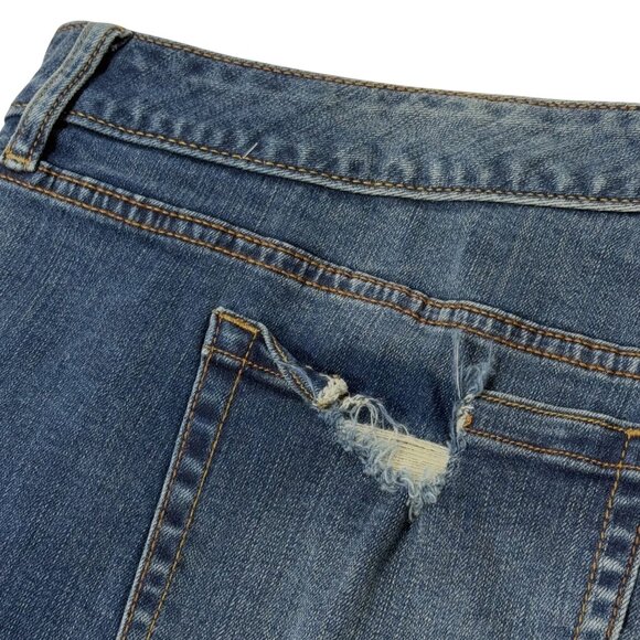 Torrid Denim Shorts NEW Distressed Raw Hem Women’s 26 - Picture 7 of 12